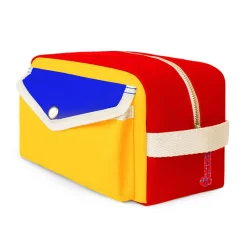 Dopp Pack Toiletry Bag in Tricolor by YKRA