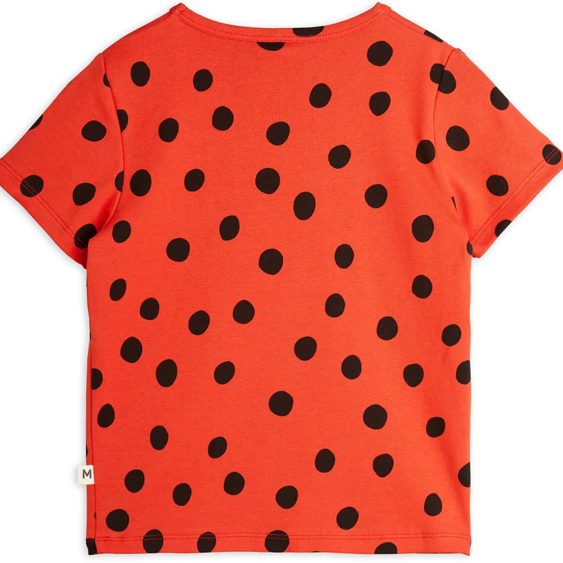 Dots AOP T Shirt in Red by Mini Rodini