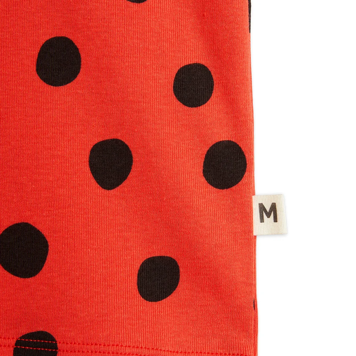 Dots AOP T Shirt in Red by Mini Rodini