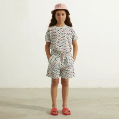 Dots Bermuda Shorts in Soft Blue by Weekend House Kids - Last Ones In Stock - 3-6 Years