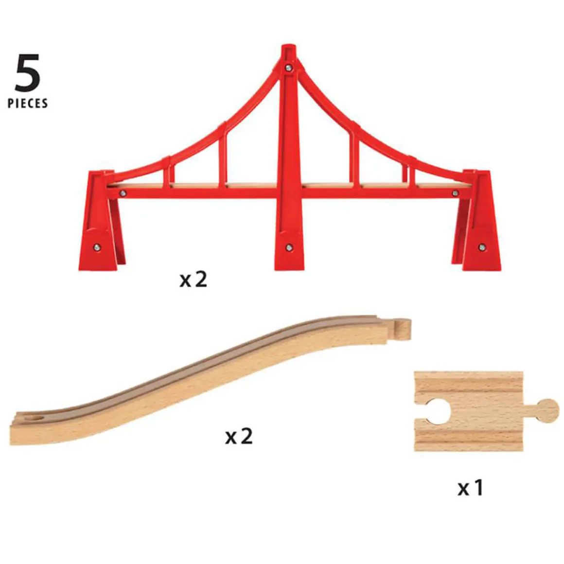 Double Suspension Bridge by Brio