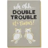 Double Trouble Greetings Card by Stormy Knight