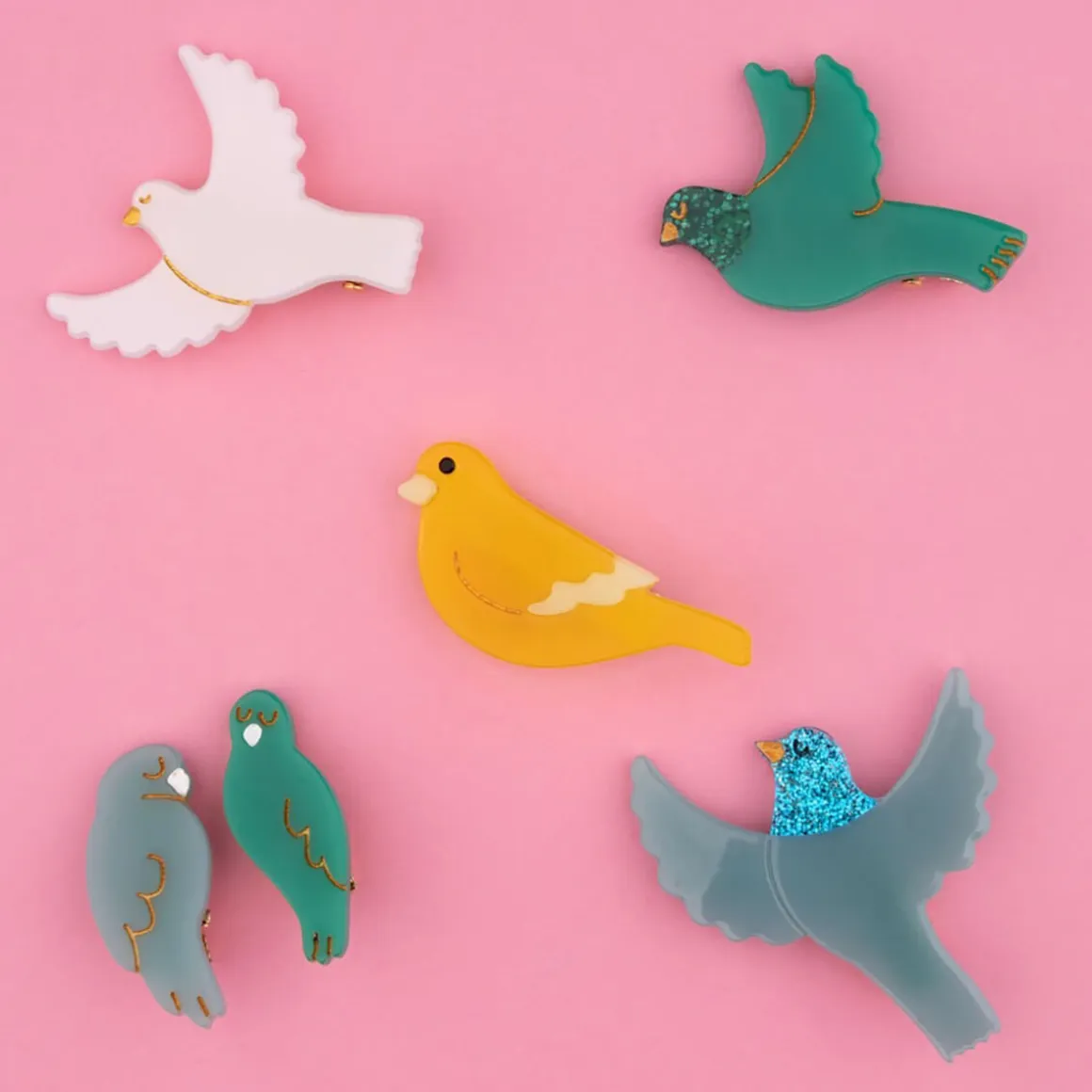 Dove Hair Clip by Coucou Suzette