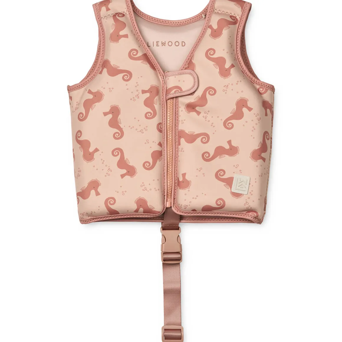 Dove Swim Vest in Seahorse / Apple Blossom by Liewood
