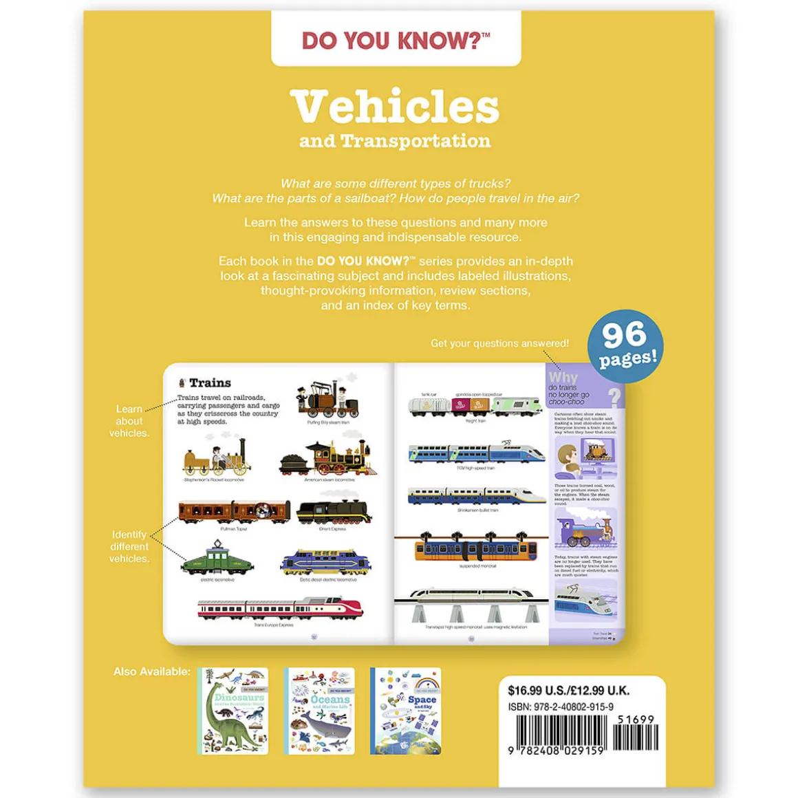 Do You Know? Vehicles and Transportation by Camille Babeau