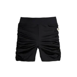Draped Sporty Bike Shorts by Mini Rodini