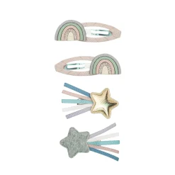 Dreamer Over The Rainbow Hair Clip Set by Mimi & Lula