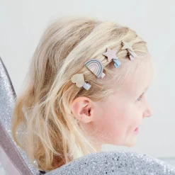 Dreamer Over The Rainbow Hair Clip Set by Mimi & Lula