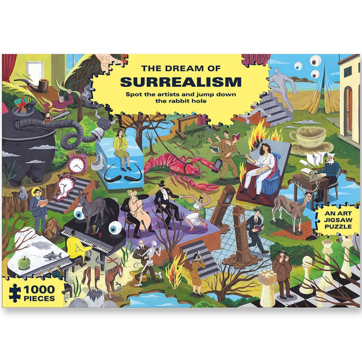 Dream of Surrealism 1000 Piece Jigsaw Puzzle by Brecht Vandenbroucke