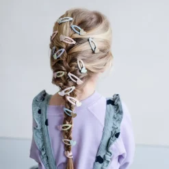 Dreamy Hearts Mini Clic Clac Hair Clips by Mimi & Lula