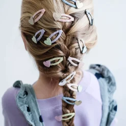 Dreamy Hearts Mini Clic Clac Hair Clips by Mimi & Lula