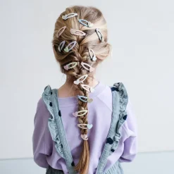 Dreamy Hearts Mini Clic Clac Hair Clips by Mimi & Lula