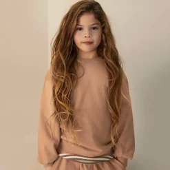 Dropped Shoulder Sweater in Biscuit by Gray Label