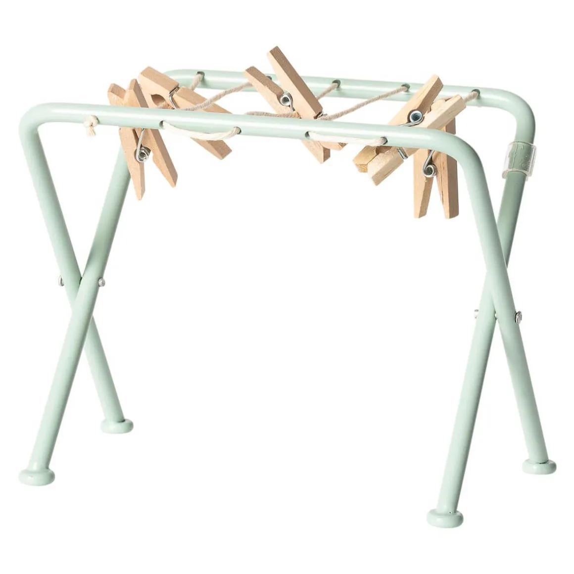 Drying Rack With Pegs in Mint by Maileg