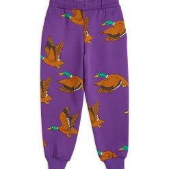 Ducks AOP Sweatpants in Purple by Mini Rodini
