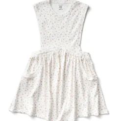 Dunes Dress in Fleur Print Sorbet by Soor Ploom - Last Ones In Stock - 10-12 Years