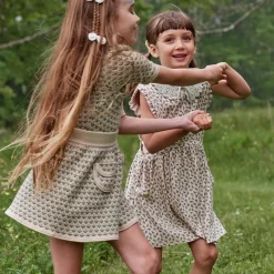 Dunes Dress in Horse Print Morel by Soor Ploom - Last Ones In Stock - 10-12 Years