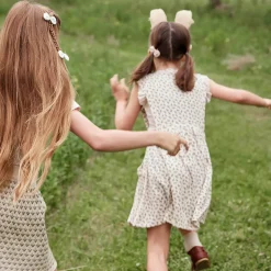 Dunes Dress in Horse Print Morel by Soor Ploom - Last Ones In Stock - 10-12 Years