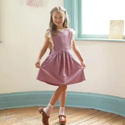 Dunes Dress in Zinnia Pointelle by Soor Ploom