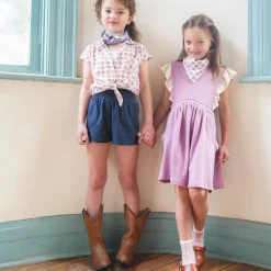 Dunes Dress in Zinnia Pointelle by Soor Ploom