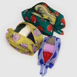 3D Zip Pouch Set in Puffer Snoopy by Baggu