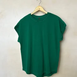 Ease Tee in Deep Green by Le Bon Shoppe
