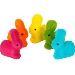 Easter Bunnies Decorations in Rainbow by Talking Tables
