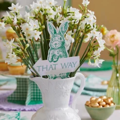 Easter Egg Hunt Kit in Toile de Jouy Green by Talking Tables