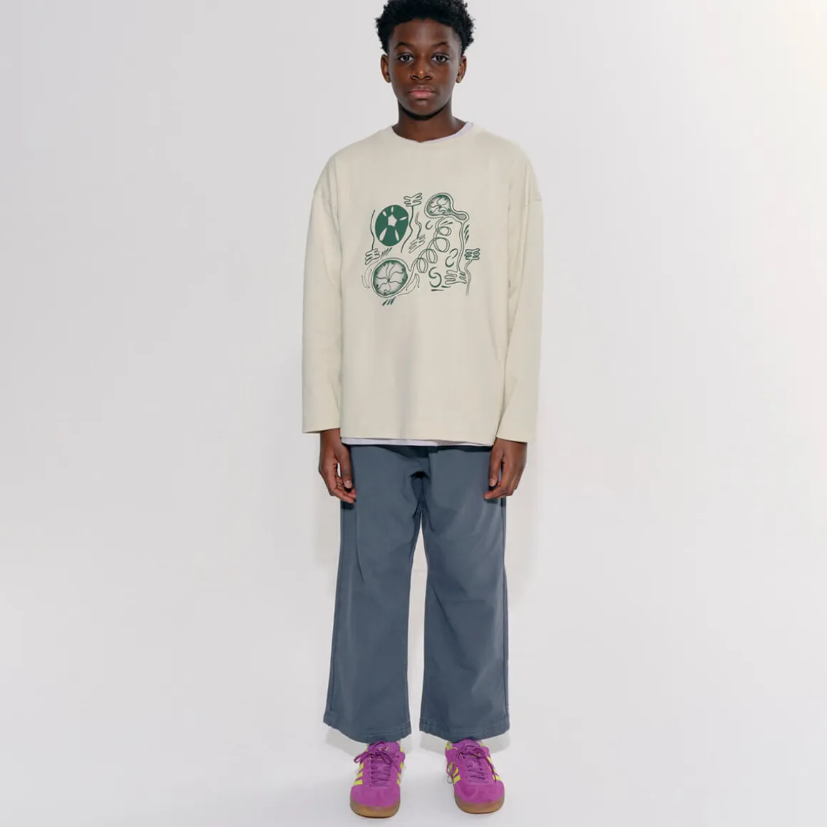 Easy Pant in Balsam Green by Main Story