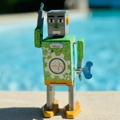Eco Bot Wind Up Tin Robot (Limited Edition) by Mr & Mrs Tin