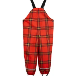 Edelweiss High Rain Trousers in Red by Mini Rodini - Last Ones In Stock - 80/86 (12-18 Months)