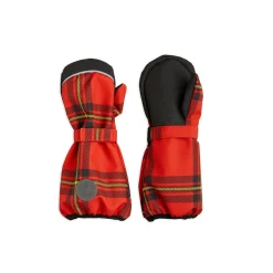 Edelweiss Mittens in Red by Mini Rodini
