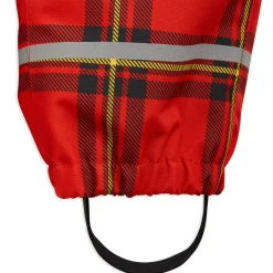 Edelweiss Rain Trousers in Red by Mini Rodini