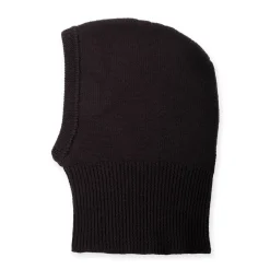 Eden Merino Wool Hood in Noir De Charbon by Collegien