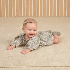 Eden Romper in Green Garden by Quincy Mae