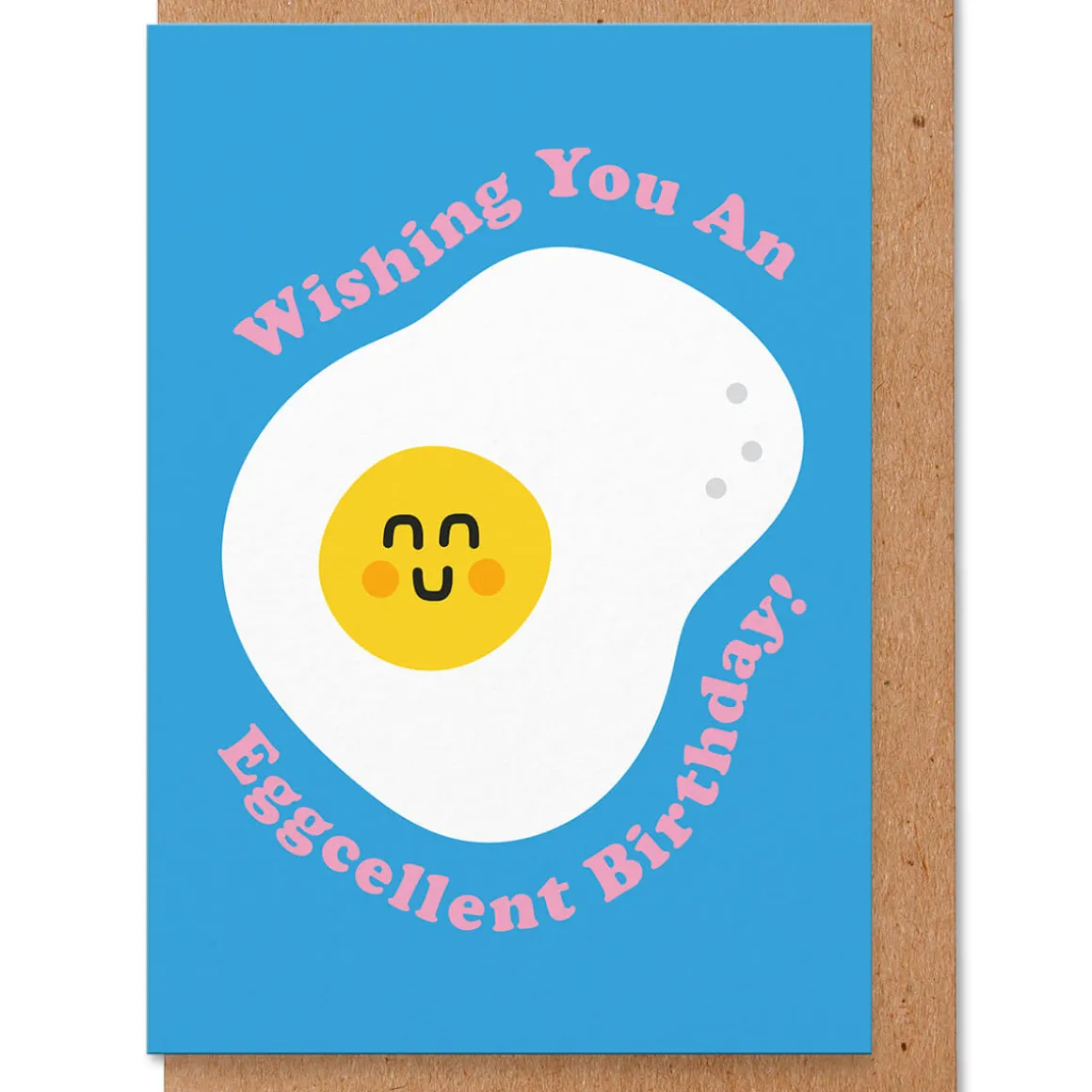 Eggcellent Birthday Greetings Card by Studio Boketto