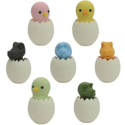 Eggs Puzzle Eraser by Iwako Japan