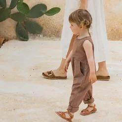 Egidzia Overall in Apricot by 1+ in the Family - Last Ones In Stock - 3-12 Months