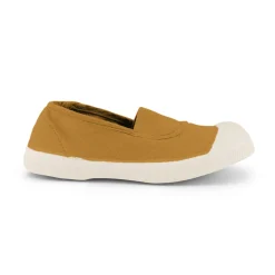 Elastic Tennis Shoe in Camel by Bensimon
