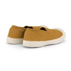 Elastic Tennis Shoe in Camel by Bensimon