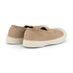 Elastic Tennis Shoe in Eggshell by Bensimon