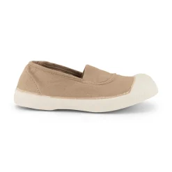 Elastic Tennis Shoe in Eggshell by Bensimon
