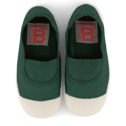 Elastic Tennis Shoe in Matcha by Bensimon