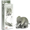 Elephant 3D Cardboard Puzzle Kit by Eugy