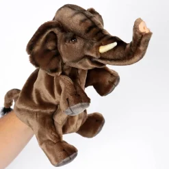 Elephant Hand Puppet (24cm) by Hansa