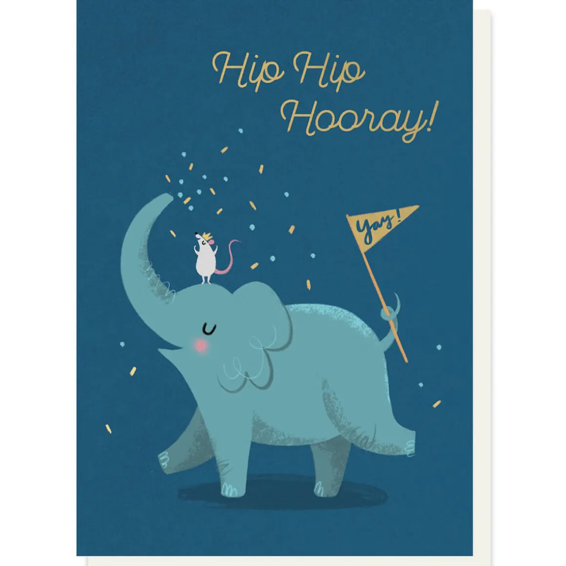Elephant Sprinkles Birthday Greetings Card by Stormy Knight
