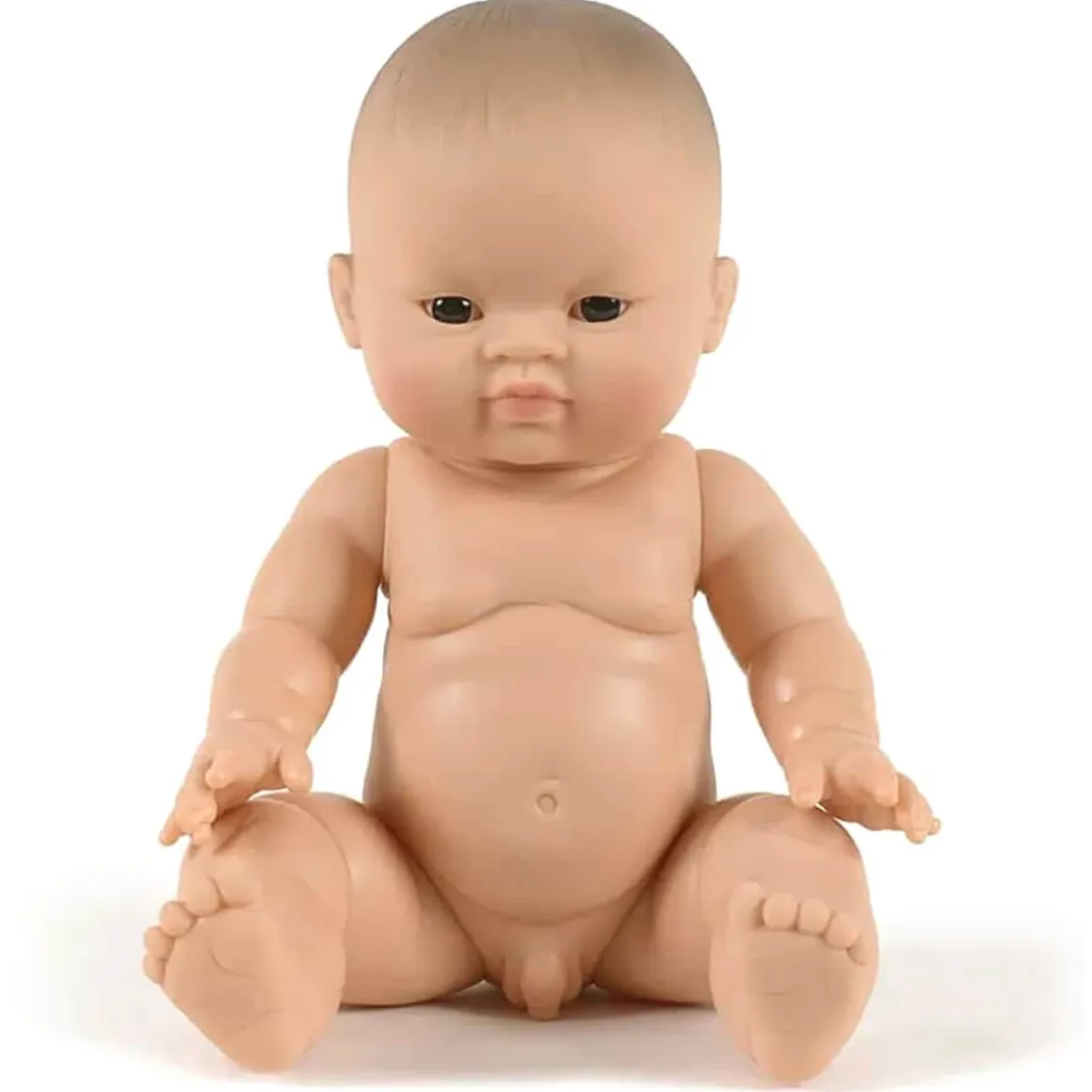 Elio Boy Doll (34cm Asian Dark Eyes) by Minikane X Paola Reina