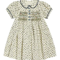 Elizabeth Dress in Daisy Floral by Little Cotton Clothes