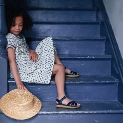 Elizabeth Dress in Daisy Floral by Little Cotton Clothes