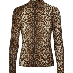 Ellen Top in Leopard Print by Lollys Laundry